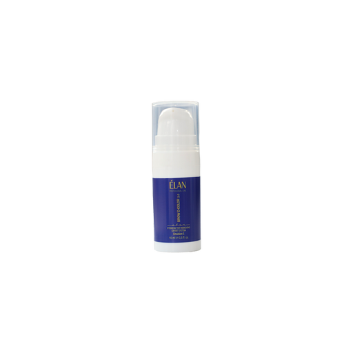 nbmsupply Elan Professional Line Eyebrow Tint Removing Expert System «BROW D-COLOR 2.0» Emulsion 1  10ML Light Gray