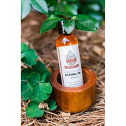 Lizzie's All-natural Products Lizzies Eczema Oil Dark Slate Gray Lavender Chamomile 8 oz.,Eucalyptus Chamomile 8 oz.,Original Unscented 8 oz.,Lavender Chamomile 4 oz.,Eucalyptus Chamomile 4 oz.,Original Unscented 4 oz.