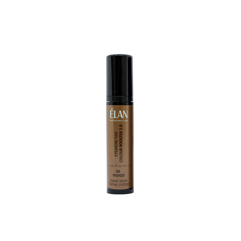 nbmsupply Elan Professional Line Eyebrow Tint Colour Booster 2.0 06 INDIGO 10ML Black