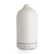 Timeless Organics Skin Care Ceramic Diffuser Light Gray White Ceramic
