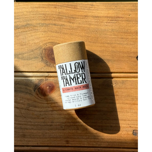 Apotheke DuJardin Tallow Tamer | Ultimate Hair Hold | Frizz | Flyaways | Slicked Hair Styles hair styling product Sandy Brown
