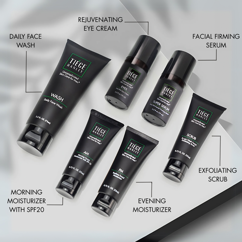 Tiege Hanley The Anti-Aging Routine for Men System Light Gray