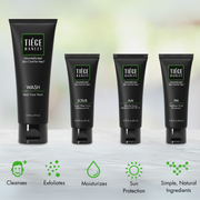 Tiege Hanley The Essential Skin Care Routine for Men System Light Gray 30 Day Supply