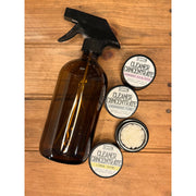 Apotheke DuJardin Cleaner Concentrate | Replaces 5 Spray Cleaning Bottles! cleaning solution Sandy Brown Lemon-Thyme,Grapefruit-Geranium,Pine-Cedarwood,Lavender-Eucalyptus