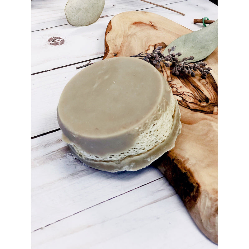 Butter Me Up Organics Coconut Milk Loofah Soap Soap Light Gray Coconut Milk Loofah Soap