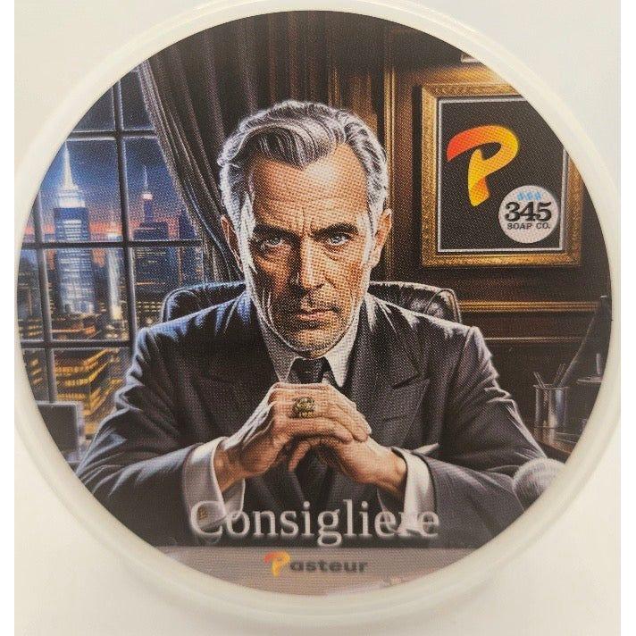 345 Soap Co. 345 Soap Co. x Pasteur Consigliere Shaving Collection Shaving Set Antique White Shaving Soap 4 oz