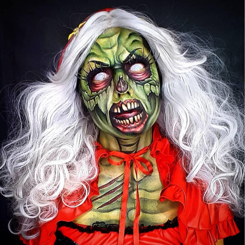 Graftobian Make-Up Company ProPaint™ Face and Body Paint Gray Crimson Red,White Swan,Raven Black,Catalina Blue,Buttercup Yellow,Mantis Green,Orange Sunset,Wild Violet,Tickled Pink,Tropic Teal,Fuzzy Bear Brown,Graveyard Grey,Mega Genta,Eggplant,Second Skin,Aztec Turquoise,Light Yellow,Alien Green,Mint Green,Forest Gr