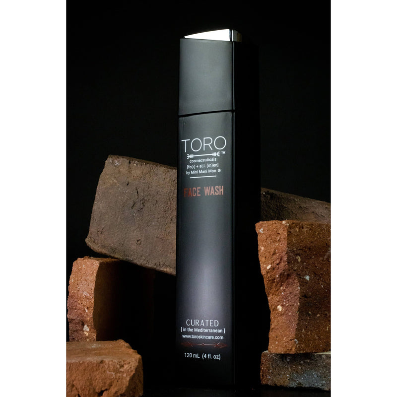 minimanimoo Toro Face Wash For Men 120ml Black