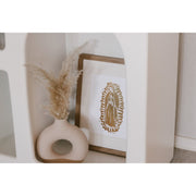 Be A Heart Our Lady of Guadalupe 8x10 Gold Leaf Print Posters, Prints, & Visual Artwork Dark Gray