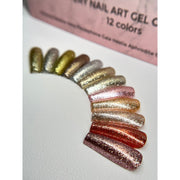Red Iguana LLC Greek Goddess Gel Signature Collection Nail Art Gray