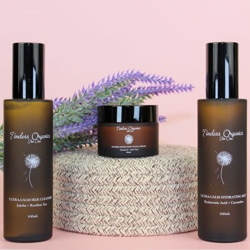 Timeless Organics Skin Care Ultra-Calm Moisturizing Kit Kit Dark Slate Gray