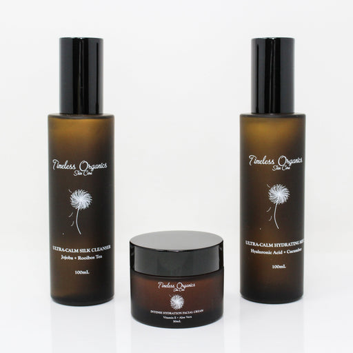 Timeless Organics Skin Care Ultra-Calm Moisturizing Kit Kit White Smoke