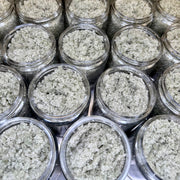 MION Artisan Soap Co. Lemongrass Spirulina Sugar Scrub | Medium Gray