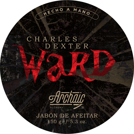 Archaic Alchemy Archaic Alchemy Charles Dexter Ward Shaving Soap 150g Shaving Soap Black
