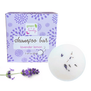 Green + Lovely Solid Shampoo Bar /// Lavender Lemon Lavender