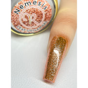 Red Iguana LLC Nemesis Greek Goddess Gel Nail Art Light Gray