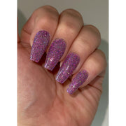 UberChic Beauty Reflective Holo Glitter: Aphrodite Powder Dim Gray
