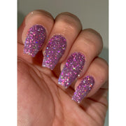 UberChic Beauty Reflective Holo Glitter: Aphrodite Powder Dim Gray