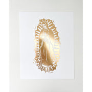 Be A Heart Our Lady of Guadalupe 8x10 Gold Leaf Print Posters, Prints, & Visual Artwork Lavender