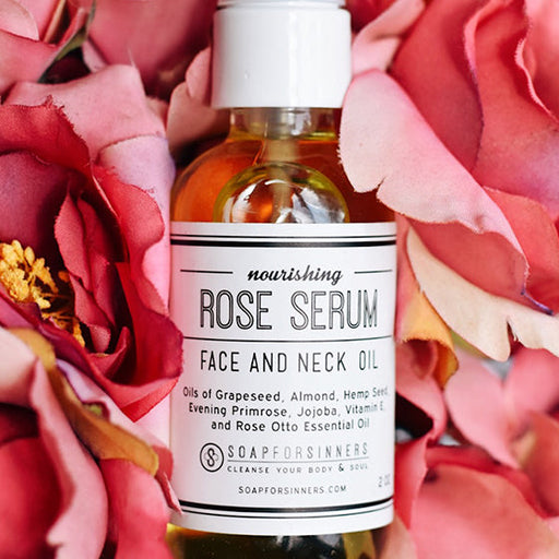 Soap for Sinners Rose Serum - 2oz Oil White Smoke