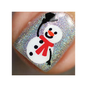 UberChic Beauty Merry & Bright Stamping Plate Rosy Brown