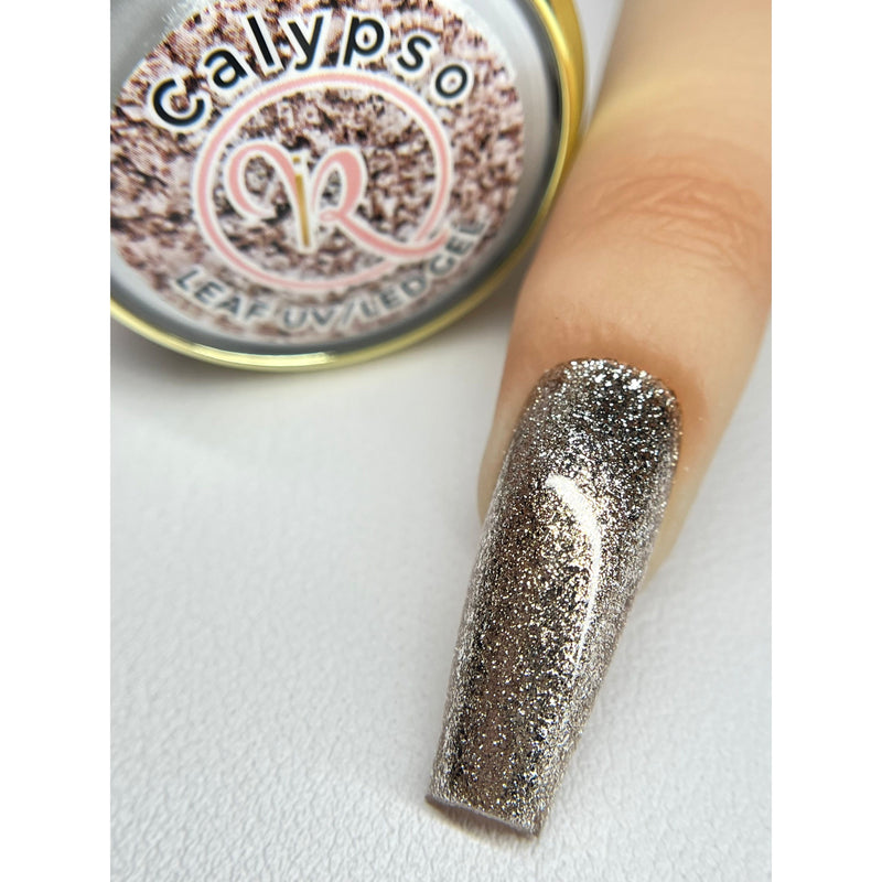 Red Iguana LLC Calypso Greek Goddess Gel Nail Art Light Gray