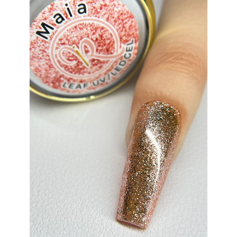 Red Iguana LLC Maia Greek Goddess Gel Nail Art Light Gray