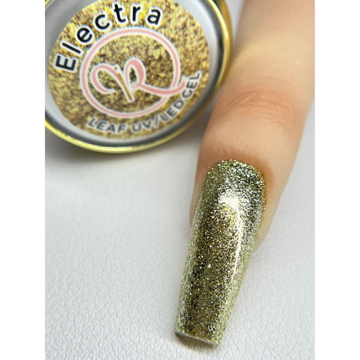 Red Iguana LLC Electra Greek Goddess Gel Nail Art Light Gray