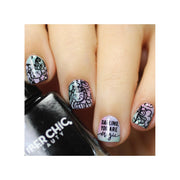 UberChic Beauty Unicorn Love-02 Stamping Plate Tan