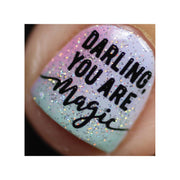 UberChic Beauty Unicorn Love-02 Stamping Plate Rosy Brown