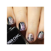 UberChic Beauty Unicorn Love-02 Stamping Plate Tan