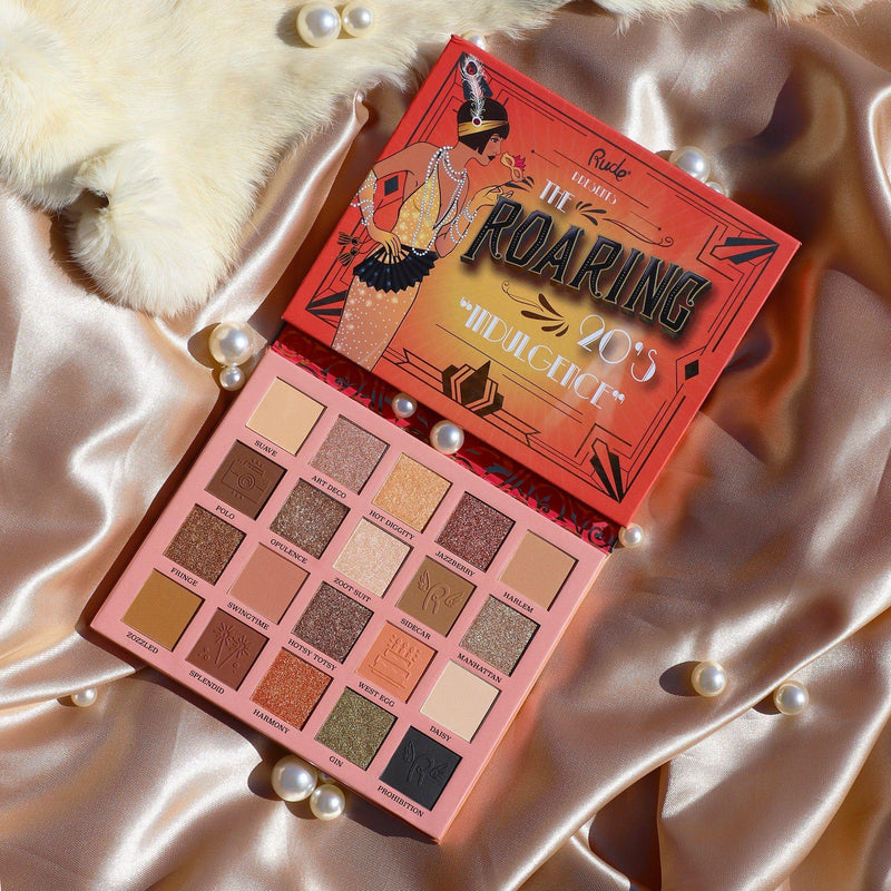 Rude Cosmetics The Roaring 20's Eyeshadow Palette - Indulgence Eyeshadow Palettes Sienna Indulgence