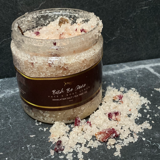 Skin Deep by Shae Bish Be Gone Scrub Dark Slate Gray