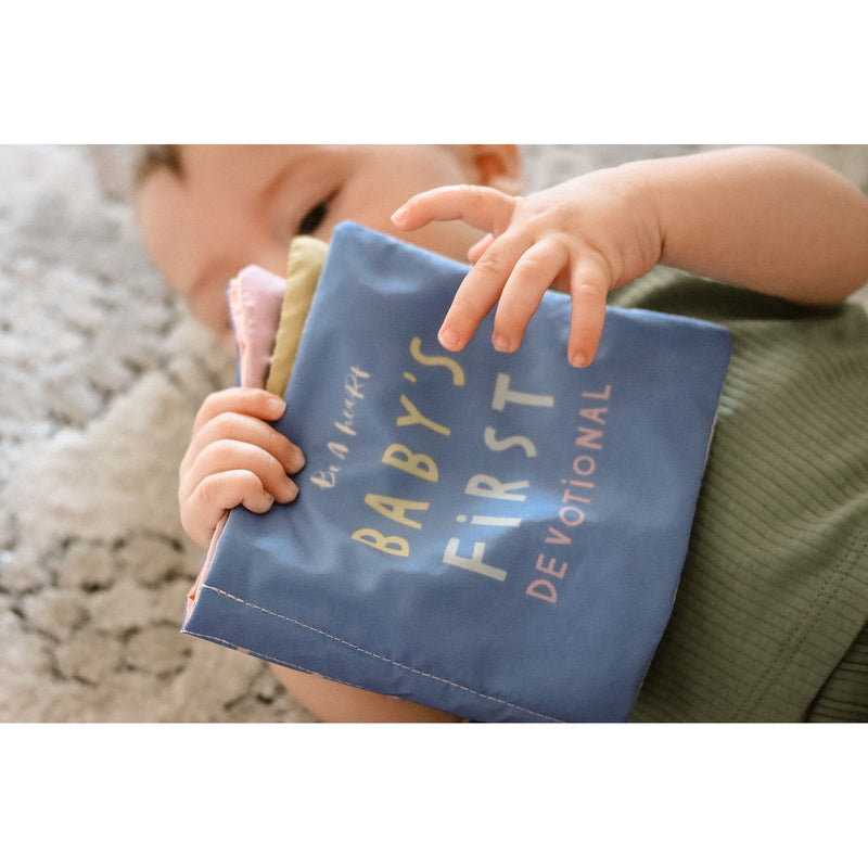 Be A Heart Baby's First Devotional Crinkle Book Baby Activity Toys Dim Gray