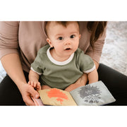 Be A Heart Baby's First Devotional Crinkle Book Baby Activity Toys Black