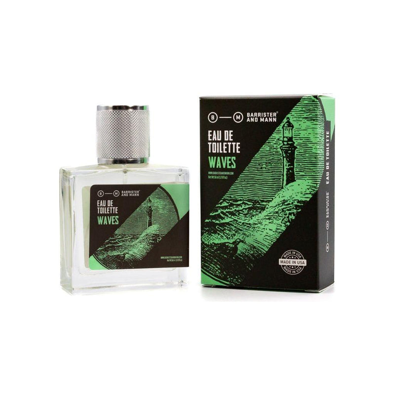 Barrister & Mann Barrister & Mann Waves Collection Shaving Set Light Gray Eau de Parfum 50 ml