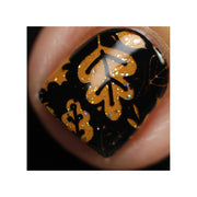 UberChic Beauty I Always Fall For Autumn Stamping Plate Rosy Brown
