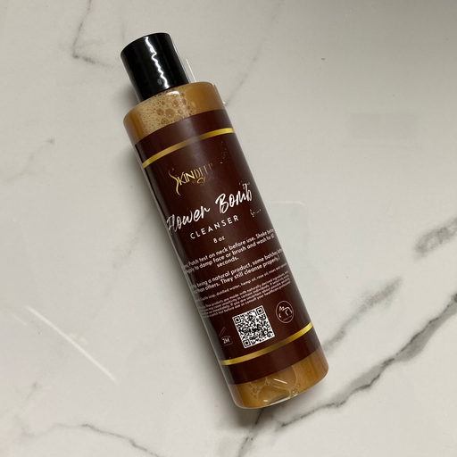 Skin Deep by Shae Flower Bomb Cleanser Gray 4oz,8oz