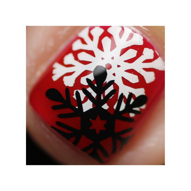 UberChic Beauty Let It Snow Stamping Plate Sienna