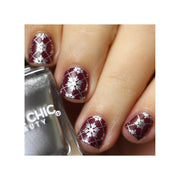 UberChic Beauty Let It Snow Stamping Plate Rosy Brown