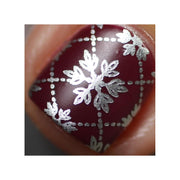 UberChic Beauty Let It Snow Stamping Plate Dark Slate Gray