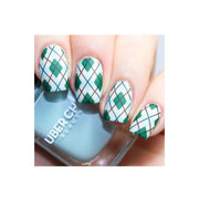 UberChic Beauty St Patrick's Day-03 Stamping Plate Light Gray
