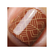 UberChic Beauty Luxe In Lines Stamping Plate White Smoke