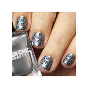 UberChic Beauty Luxe In Lines Stamping Plate White Smoke