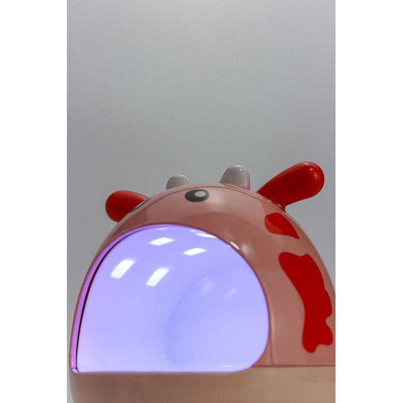 minimanimoo Moolala COW Portable LED Lamp 24W Nail Brushes/tools Dark Gray
