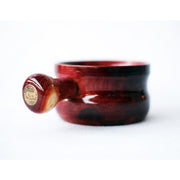 CreationsByWill Red Cedar Lather Mug Lather Bowl White Smoke