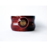CreationsByWill Red Cedar Lather Mug Lather Bowl Black