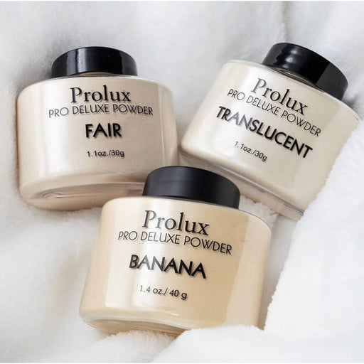 Prolux Cosmetics Translucent Setting Powder SETTING POWDER Light Gray #1 FAIR,#2 TRANSLUCENT