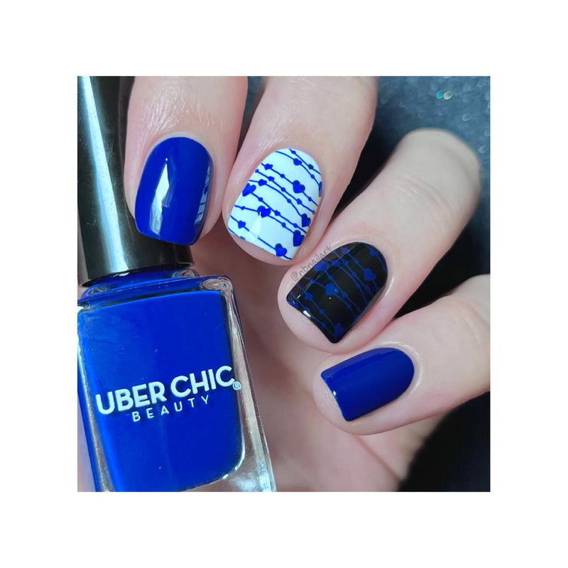 UberChic Beauty French Kiss - Stamping Polish Stamping Polish Dark Slate Blue