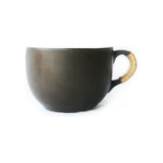 CreationsByWill Lather Mug - Ceramic Lather Bowl Dark Slate Gray
